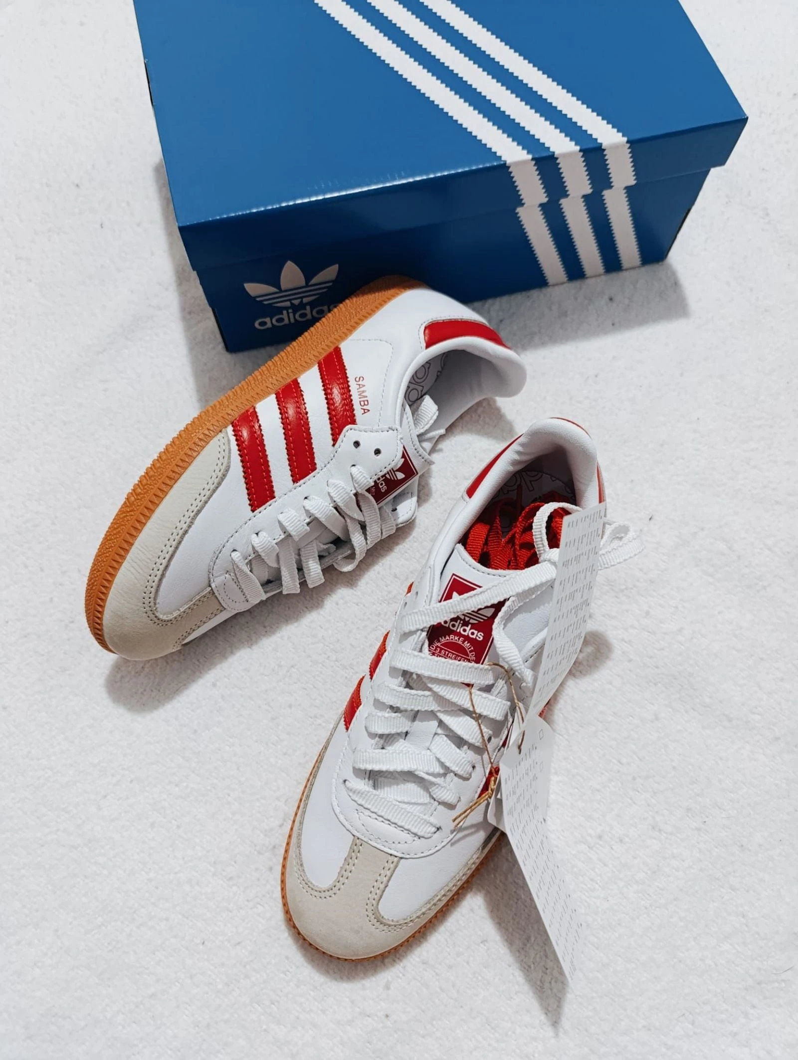 Adidas Samba genuine leather sneakers women size 38 – photo 18